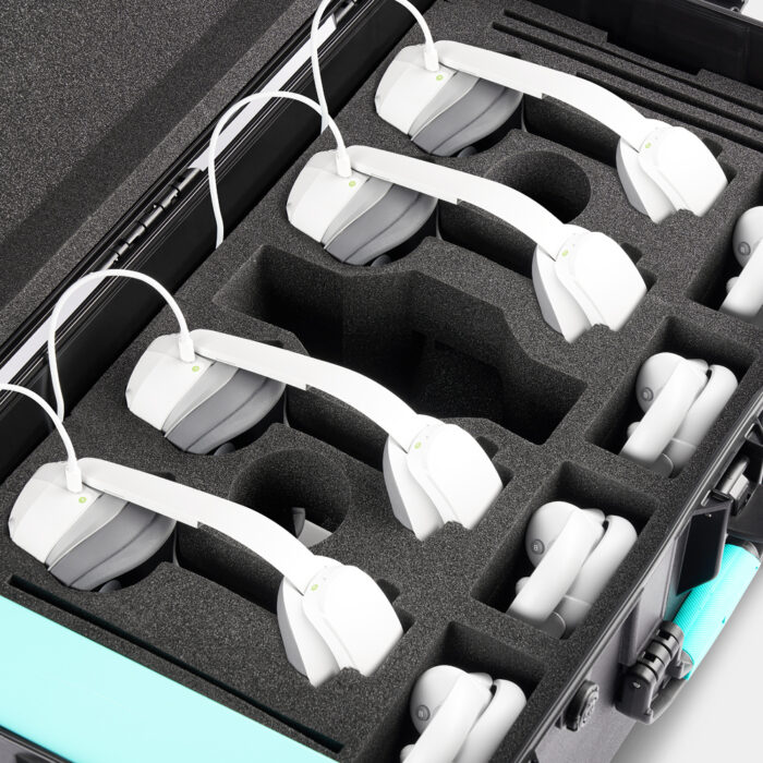 Charging storage for VR glasses